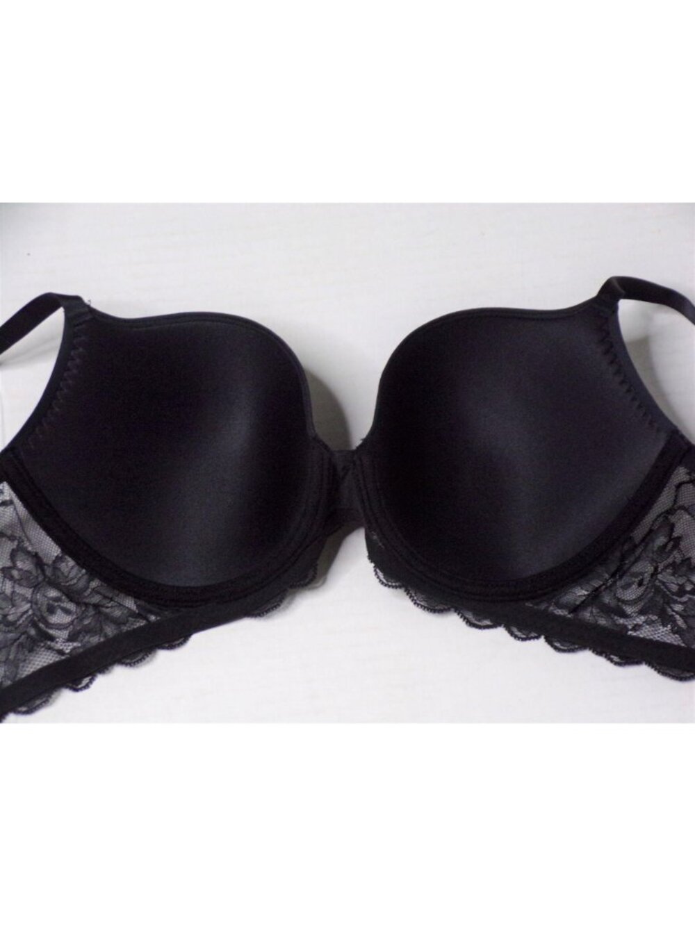 🆕NATORI Statement Contour Underwire T-Shirt Bra 36C Black #721211 - Picture 9 of 10